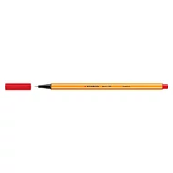 Tűfilc, 0,4 mm, STABILO "Point 88", piros