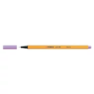 Tűfilc, 0,4 mm, STABILO "Point 88", pasztell-lila