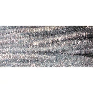 Zsenília drót - 6mm Ezüst 6x300mm - 10db/cs