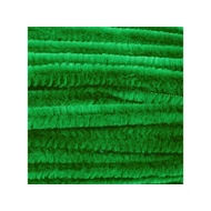 Zsenília drót - 6mm Zöld 6x300mm - 10db/cs