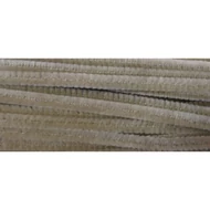 Zsenília drót - 6mm Világos Barna 6x300mm - 10db/cs