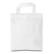 Vászon táska rövid füllel, 22x26 cm