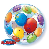 22 inch-es Léggömb Mintás - Balloons Bubble Lufi