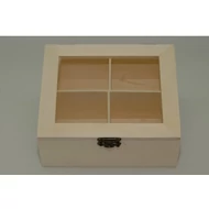 Teafilter tartó, 4 rekeszes