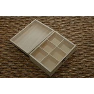 Teafilter tartó, 6 rekeszes