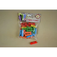 Színes facsipesz, 3,5 x 0,7 cm