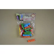 Színes facsipesz, 4,5 x 0,7 cm