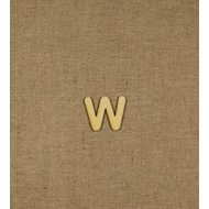Fabetű, faszám - W - 2db/cs, 33x2 mm