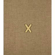 Fabetű, faszám - X - 2db/cs, 33x2 mm