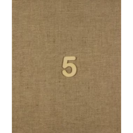 Fabetű, faszám - 5 - 2db/cs, 33x2 mm