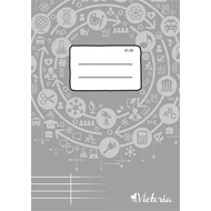 Füzet, tűzött, A5, szótár, 32 lap, VICTORIA Circle "31-32"