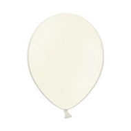 11 inch-es Pastel Vanilla - Vanília Kerek Lufi (10 db/csomag)