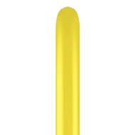 260Q Yellow (Standard) Party Modellező Lufi (10 db/csomag)