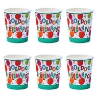 Boldog Szülinapot Jamboree Parti Pohár- 250 ml, 6 db-os
