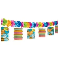 Totally Tiki Hawaii Lampion Füzér - 3,7 m