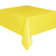 Sunflower Yellow Műanyag Parti Asztalterítő - 137 cm x 274 cm