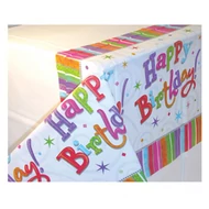 Radiant Birthday Szülinapi Parti Asztalterítő - 259 cm x 137 cm
