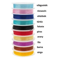 Magig string színes gumis damil, 0,8mm, világoskék