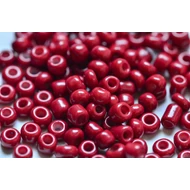 Opak bordó kásagyöngy, 4mm