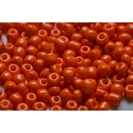 Opak narancs kásagyöngy, 4mm