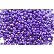 Opak lila kásagyöngy, 2mm