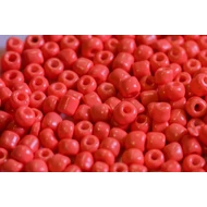 Opak lüszteres sötétbarack kásagyöngy, 4mm