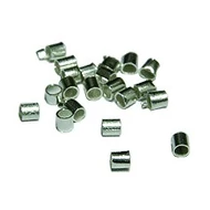 Stopper, cső ezüst 2mm