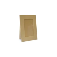 Natúr papír képkeret, 10x15cm-es képnek