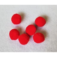 Pompom, 20mm-es piros