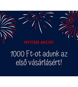 Webshop nyitási akció!