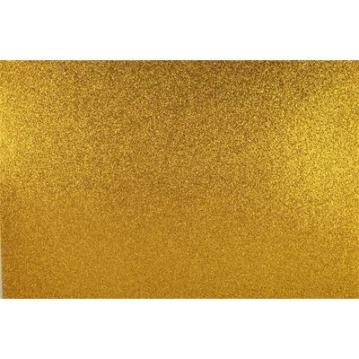 Dekorgumi 40x60 cm, glitteres arany