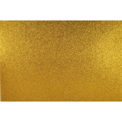 Dekorgumi 40x60 cm, glitteres arany