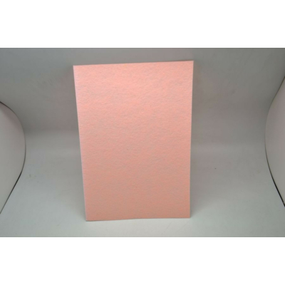 Barkácsfilc 20x30 cm, halvány rózsaszín