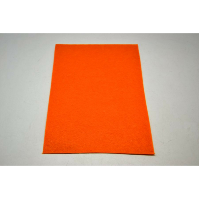 Barkácsfilc 20x30 cm, világos narancssárga