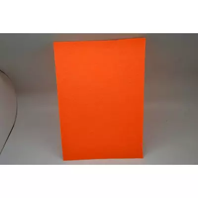 Barkácsfilc 20x30 cm, neon narancssárga