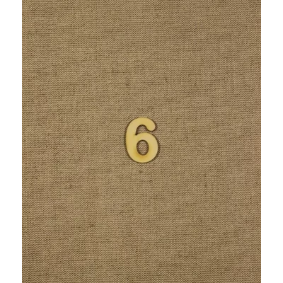 Fabetű, faszám - 6 - 2db/cs, 33x2 mm