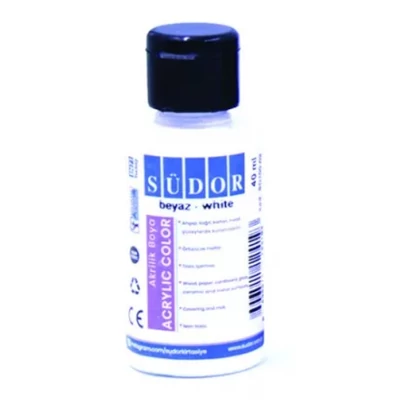Südor akrilfesték 40ml - fehér