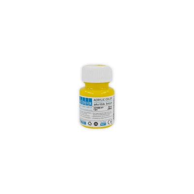 Südor akrilfesték 25ml - citromsárga