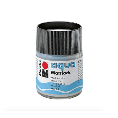 Marabu Aqua Matt Lakk - Vizes védőlakk Matt 50ml - Transparent