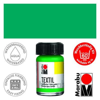 Marabu Textilfesték 15ml - Light Green - 062