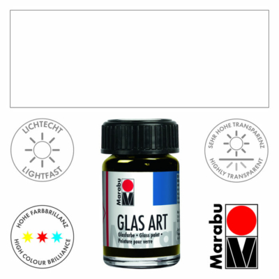 Marabu Glas-Art üvegfesték 15ml - Clear - 400
