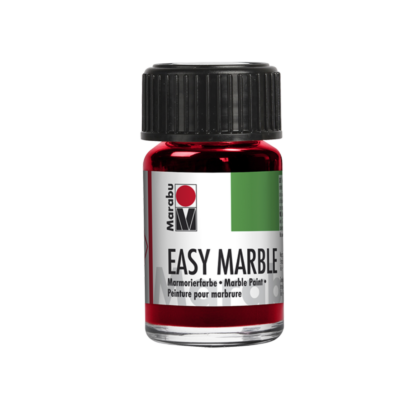 Marabu Easy Marble 15ml - Márványozó festék - Cherry Red - 031