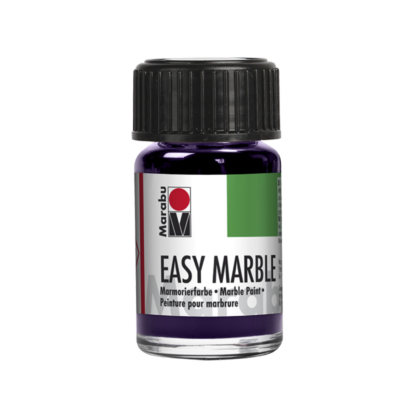 Marabu Easy Marble 15ml - Márványozó festék - Aubergine - 039