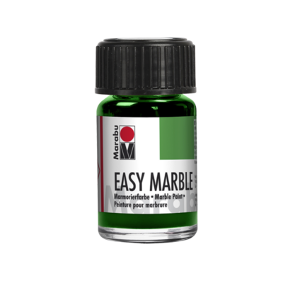 Marabu Easy Marble 15ml - Márványozó festék - Márványozó festék - Green - 062