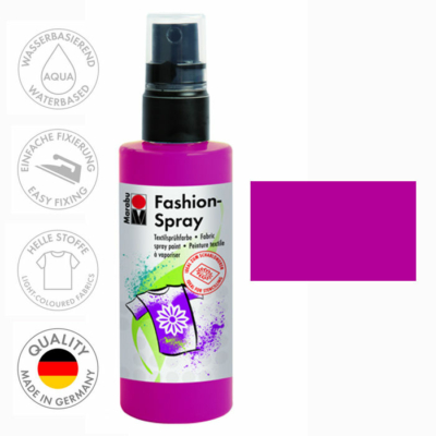 Marabu Fashion Spray - Textilfesték Spray - Raspberry - 005
