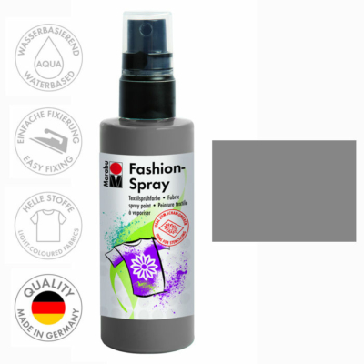 Marabu Fashion Spray - Textilfesték Spray - Grey - 078