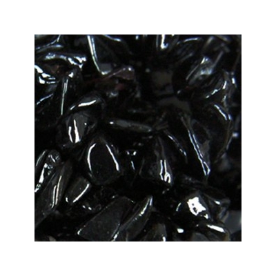 Fekete onix dobcsiszolt ásvány splitter