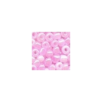 Ceyloni rózsaszín kásagyöngy, 4mm