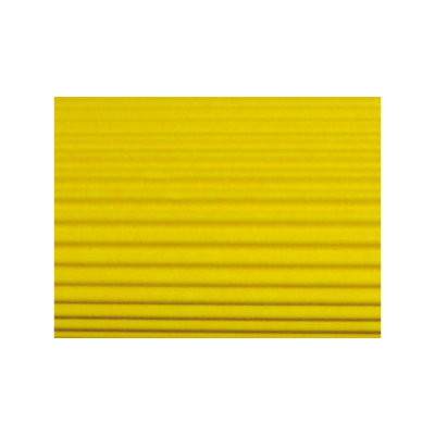 Hullámkarton, 50x70 cm, citromsárga