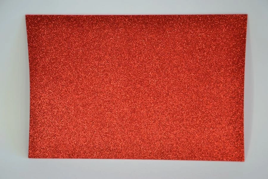 Dekorgumi glitteres 20x30 cm, PIROS
